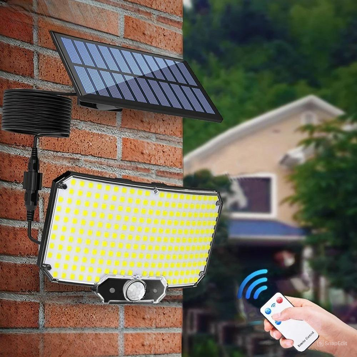 Hendrano™ Solar Motion Sensor Flood Light with 234 LEDs and Remote Control
