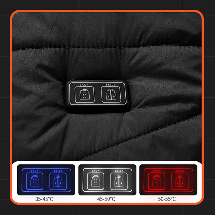 Hendrano™ Heated Vest with 13 Heating Zones and 3 Heat Settings