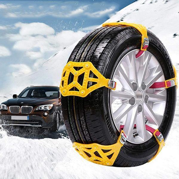 Universal Rubber Tire Chains for Cars, SUVs and Trucks