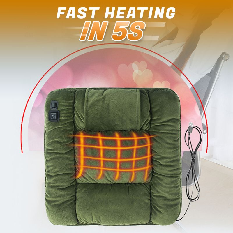 Hendrano™ USB Heated Seat Cushion That Heats in 5 Seconds