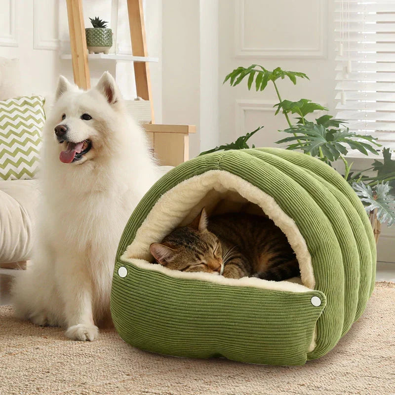 PawCozy | CutyPet Winter Coat Cozy Soft Pet Bed
