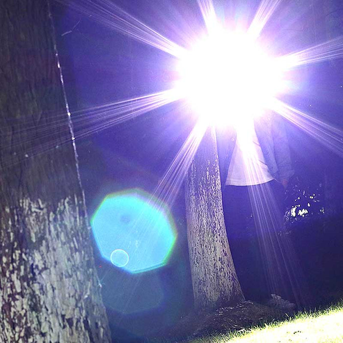 Hendrano™ Rechargeable LED Flashlight with Zoom, Waterproof Aluminum Body