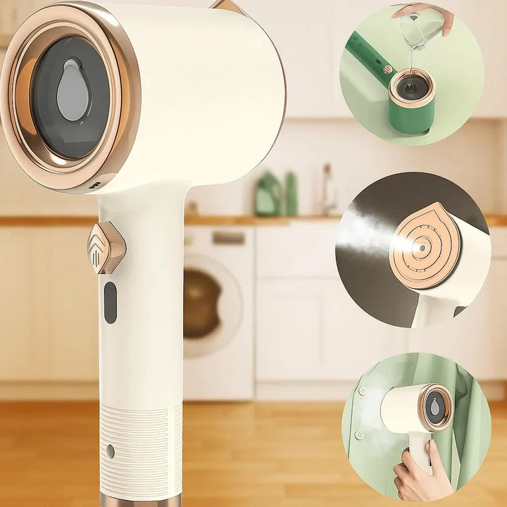 Portable Handheld Garment Steamer with Titanium Plate