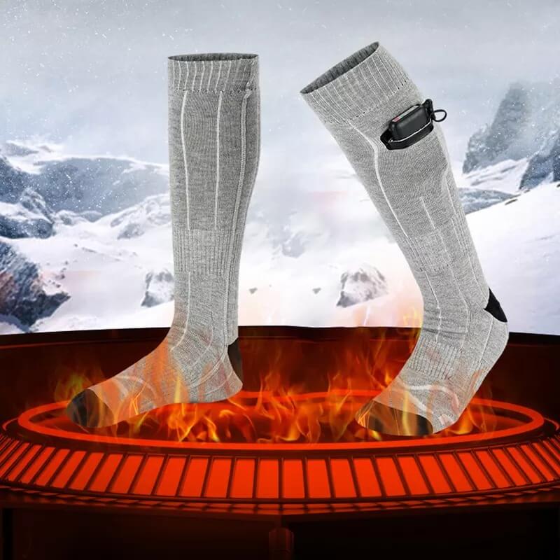 Hendrano™ Rechargeable Heated Socks with 3 Heat Settings