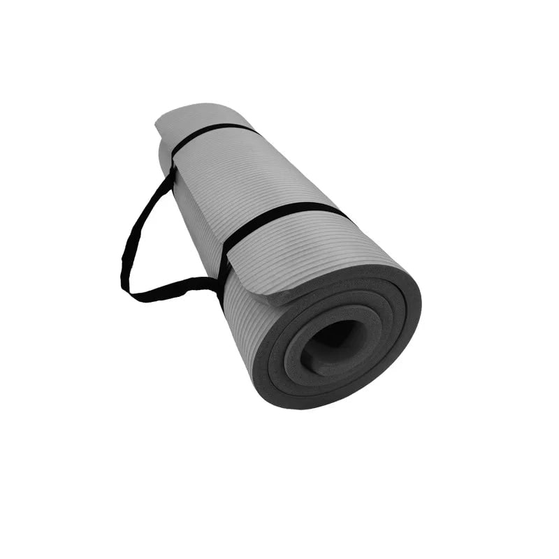 Thick Non-Slip Yoga Mat with Carrying Strap
