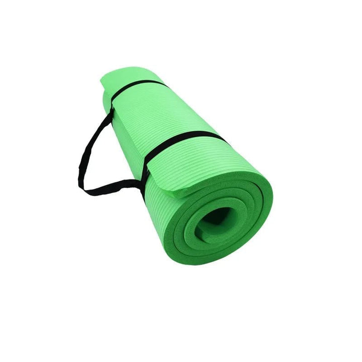 Thick Non-Slip Yoga Mat with Carrying Strap