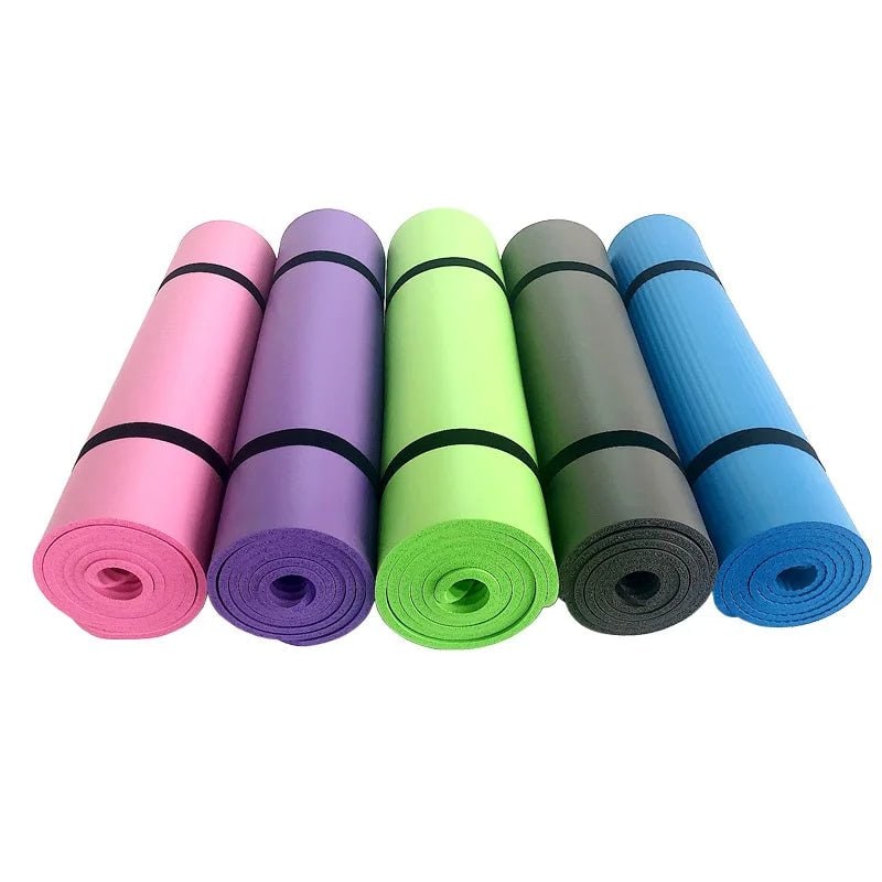 Thick Non-Slip Yoga Mat with Carrying Strap