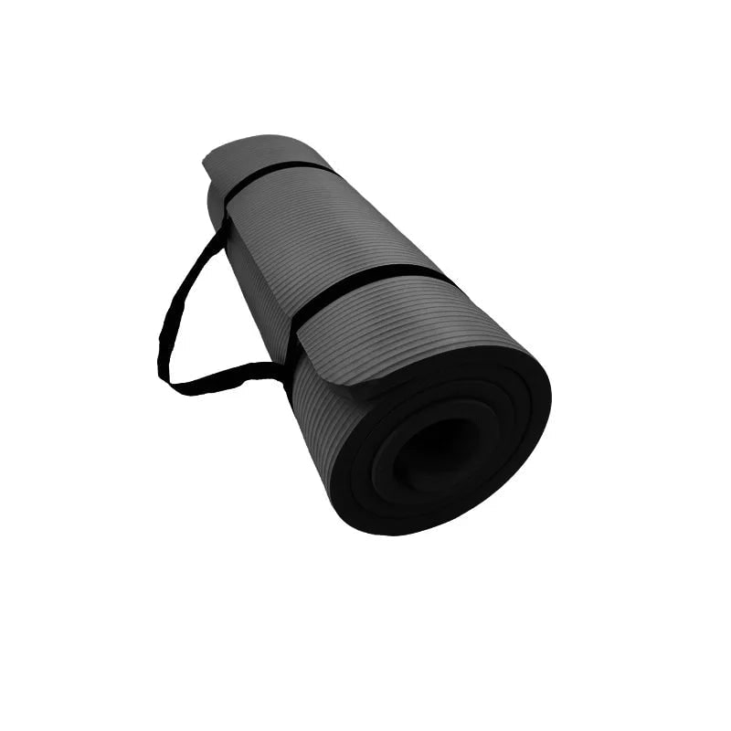 Thick Non-Slip Yoga Mat with Carrying Strap