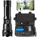 Hendrano™ Rechargeable High-Lumen Flashlight with Zoom and 5 Modes
