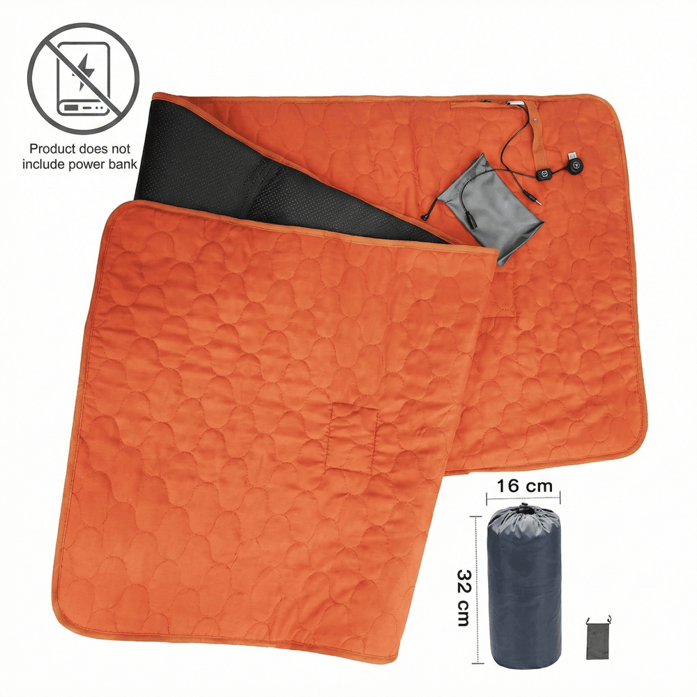 Hendrano™ 5-Zone USB Heated Pad with 30-Second Warm-Up
