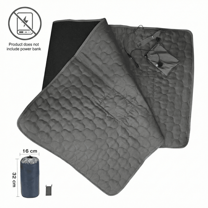 Hendrano™ 5-Zone USB Heated Pad with 30-Second Warm-Up
