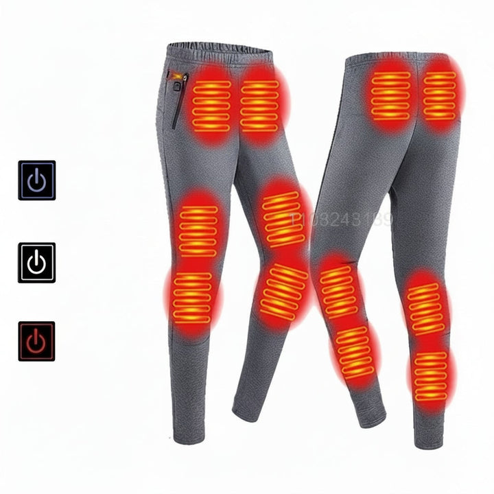Hendrano™ USB Heated Thermal Underwear Set with 3 Heat Settings