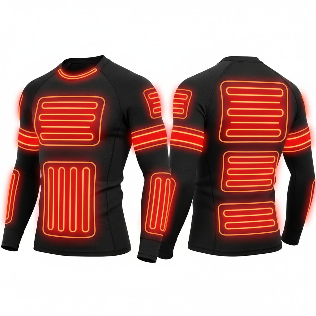 Hendrano™ USB Heated Thermal Underwear Set with 3 Heat Settings