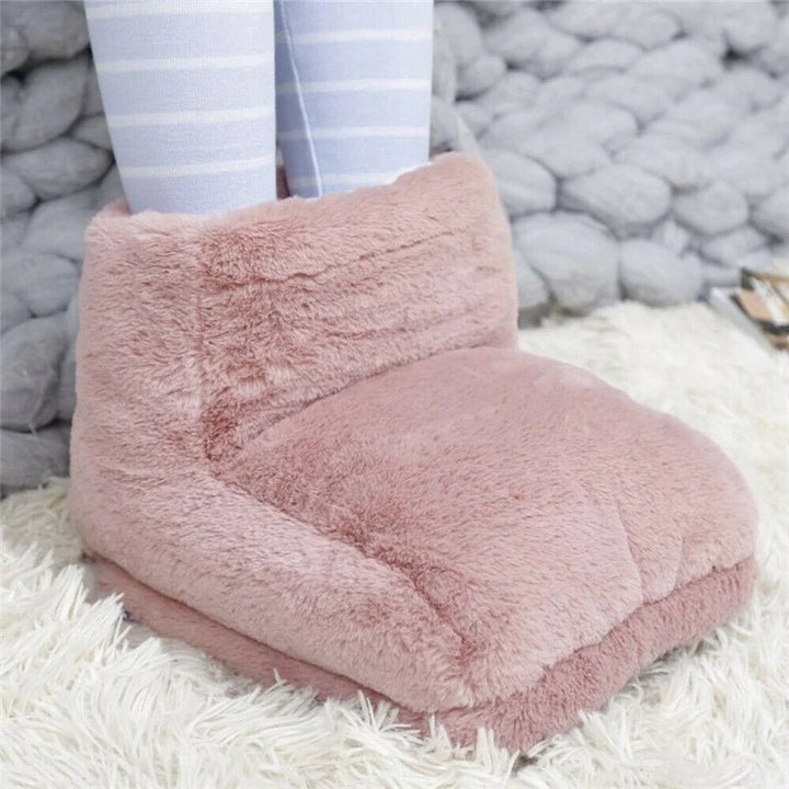 Hendrano™ USB Foot Warmer Cushion in Soft Plush with All-Around Heat
