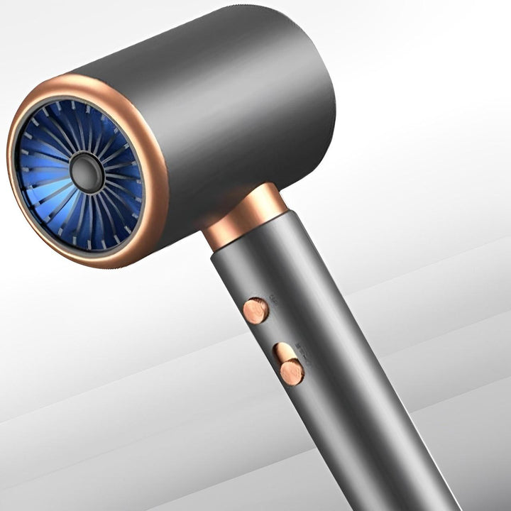 Ionic Hair Dryer with 25 m/s Airflow for Fast, Frizz-Free Drying