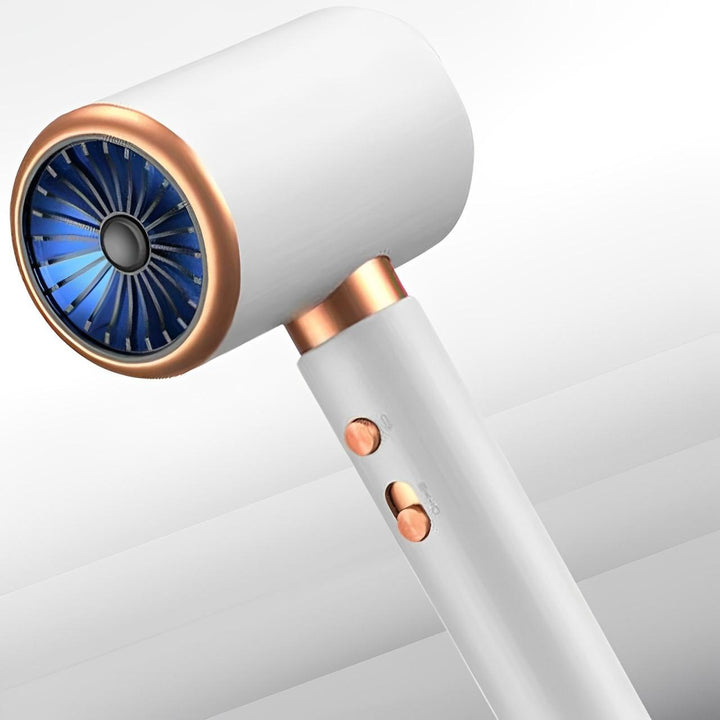 Ionic Hair Dryer with 25 m/s Airflow for Fast, Frizz-Free Drying