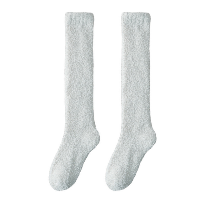 Hendrano™ Extra-Long Coral Fleece Winter Socks for Cozy Feet