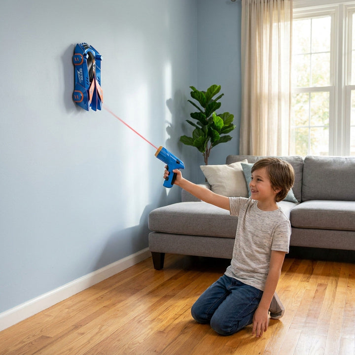 Wall Climbing RC Car with Laser Pointer and USB Charging