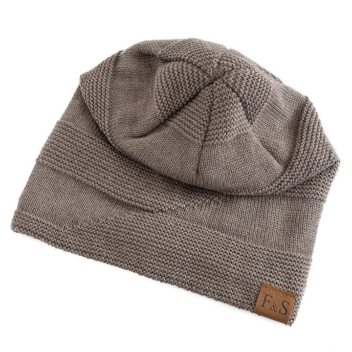 Soft Knit Winter Beanie with Warm Fleece Lining