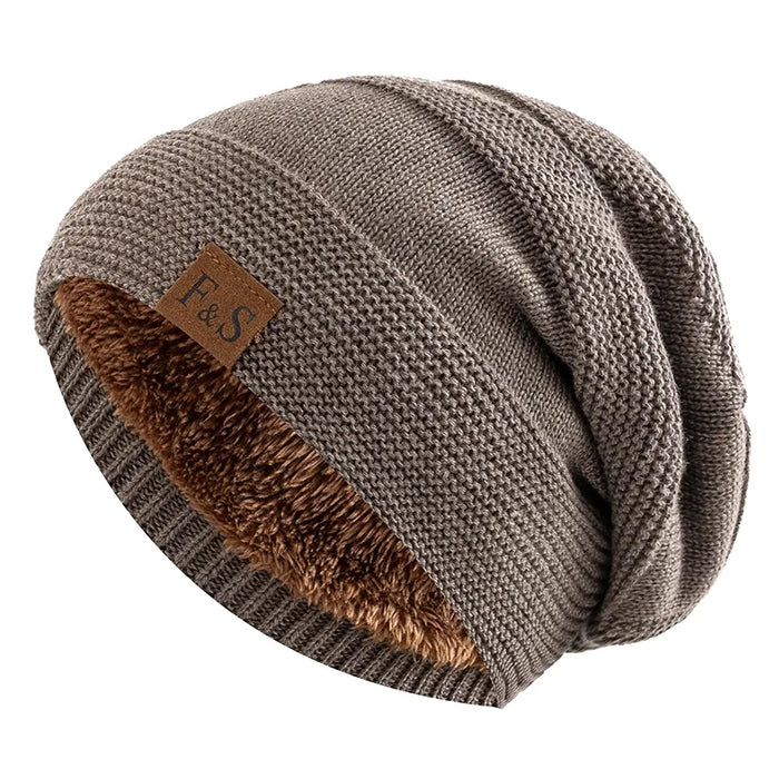 Hendrano™ Soft Knit Winter Beanie with Warm Fleece Lining