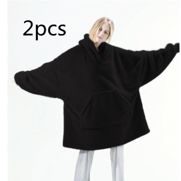 Hendrano™ Oversized Blanket Hoodie in Thick Double-Sided Fleece
