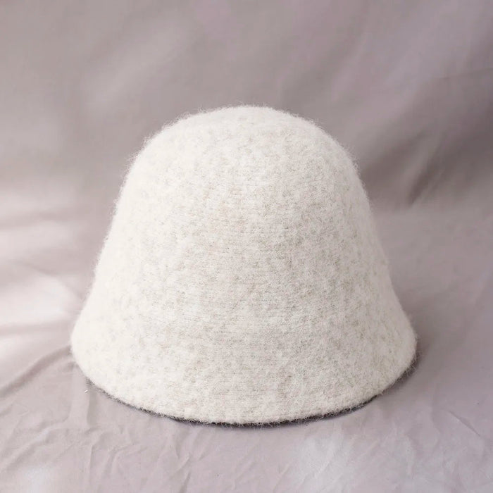 Hendrano™ Women's Foldable Wool Bucket Hat with Vintage Style